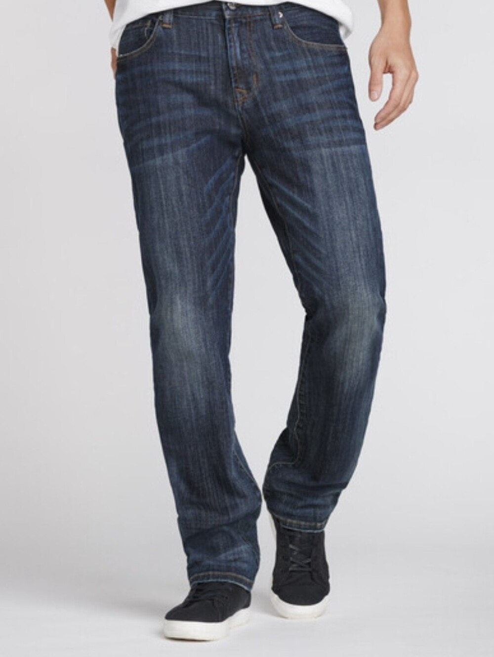 NWT Warehouse One - Slim Straight Dark Blue Jeans